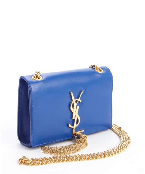 ysl bag baby blue|royal blue ysl bag.